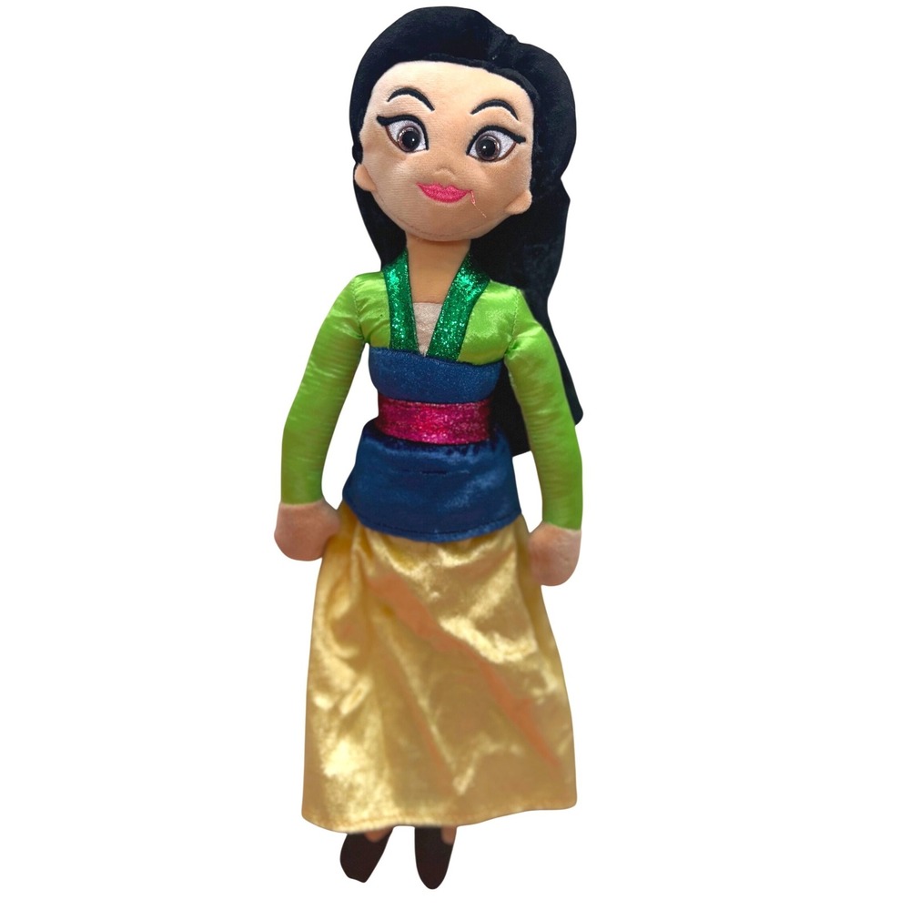 Ty Sparkle Disney Mulan 15" Plush Doll Princess Shimmer Stuffed Toy